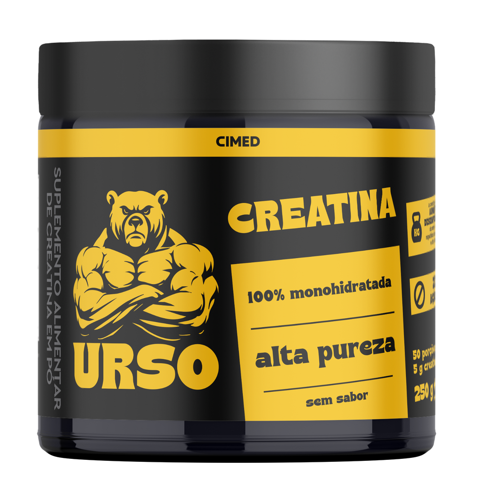 Creatina URSO 100% Monohidratada Alta Pureza