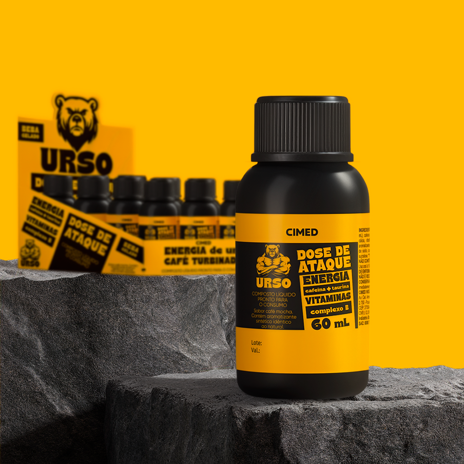 Shot Energético sabor Café/Mocha (caixa 12 × 60 mL)